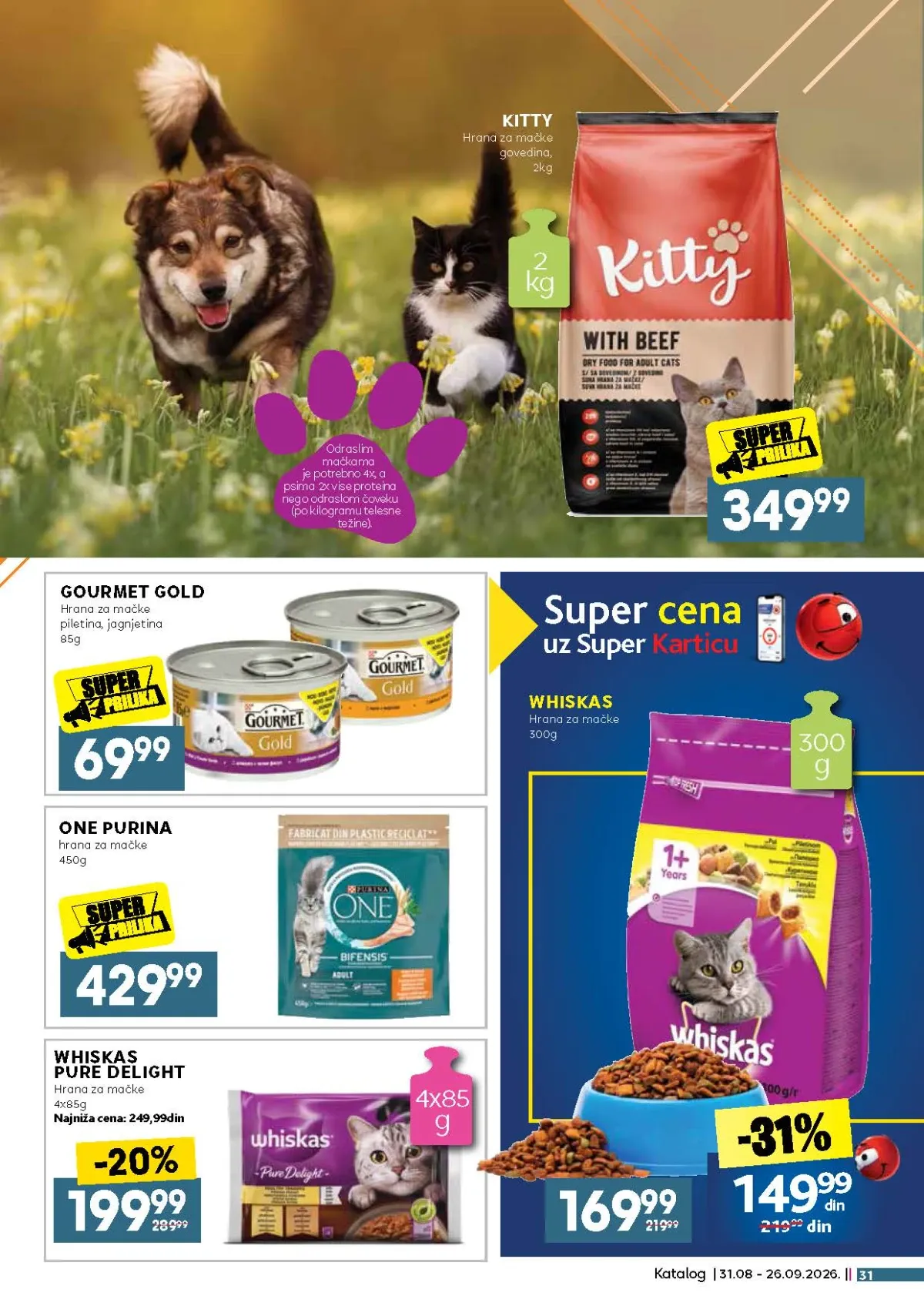 Idea katalog akcija strana 31 – važi od 31.8. do 26.9.2026.