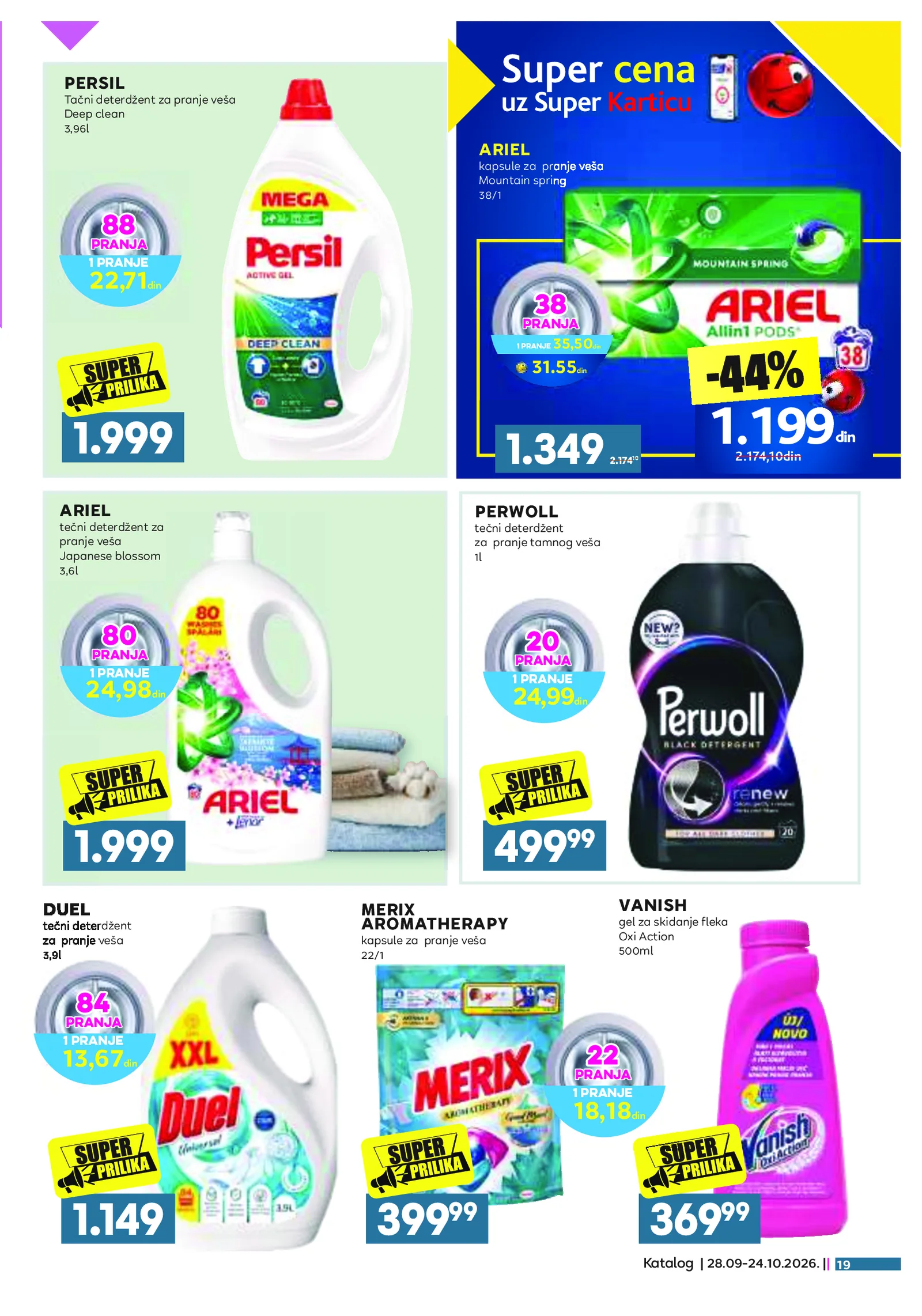 Idea katalog akcija strana 51 – važi od 28.9. do 24.10.2026.