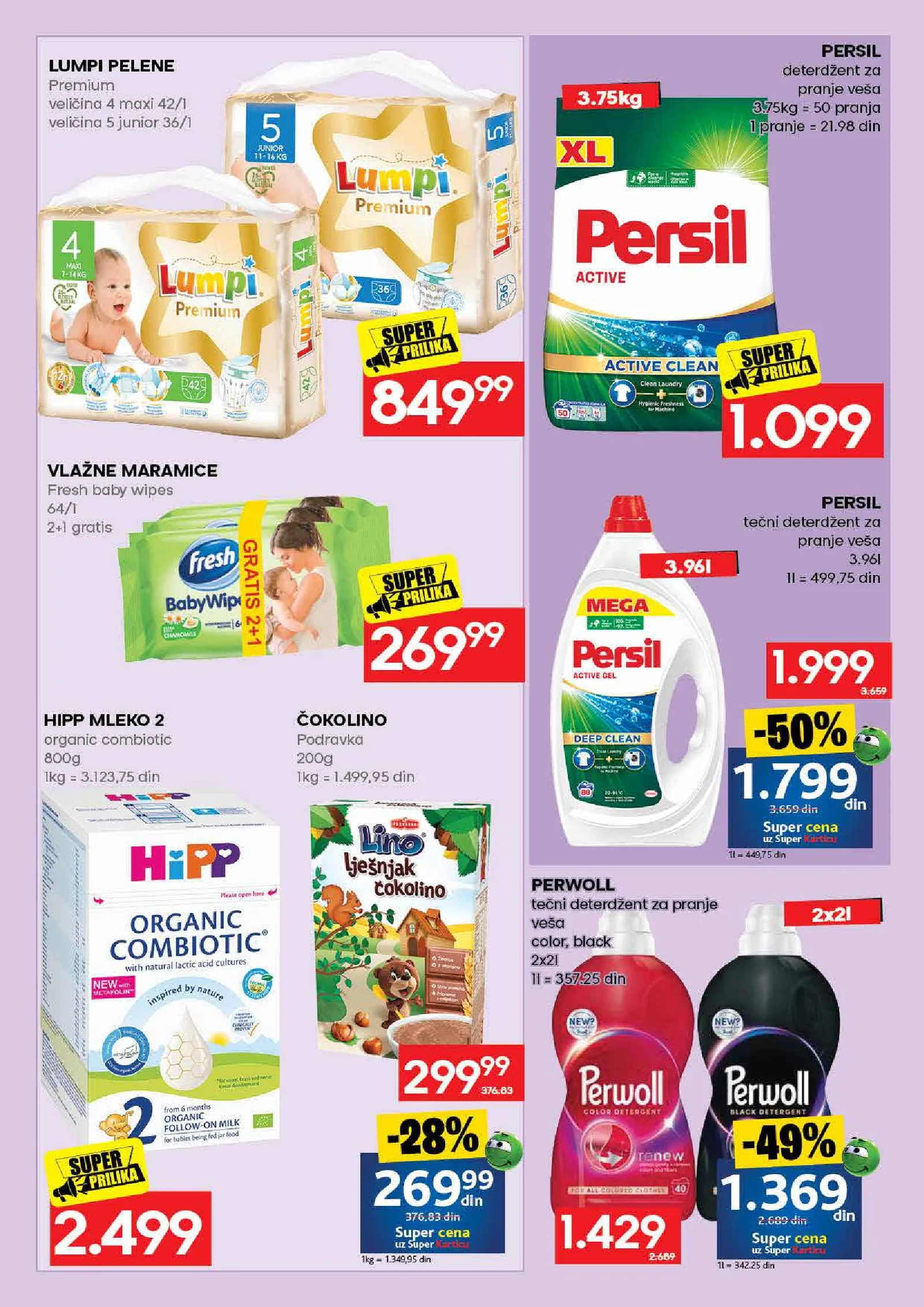 Idea katalog akcija strana 52 – važi od 28.9. do 11.10.2026.