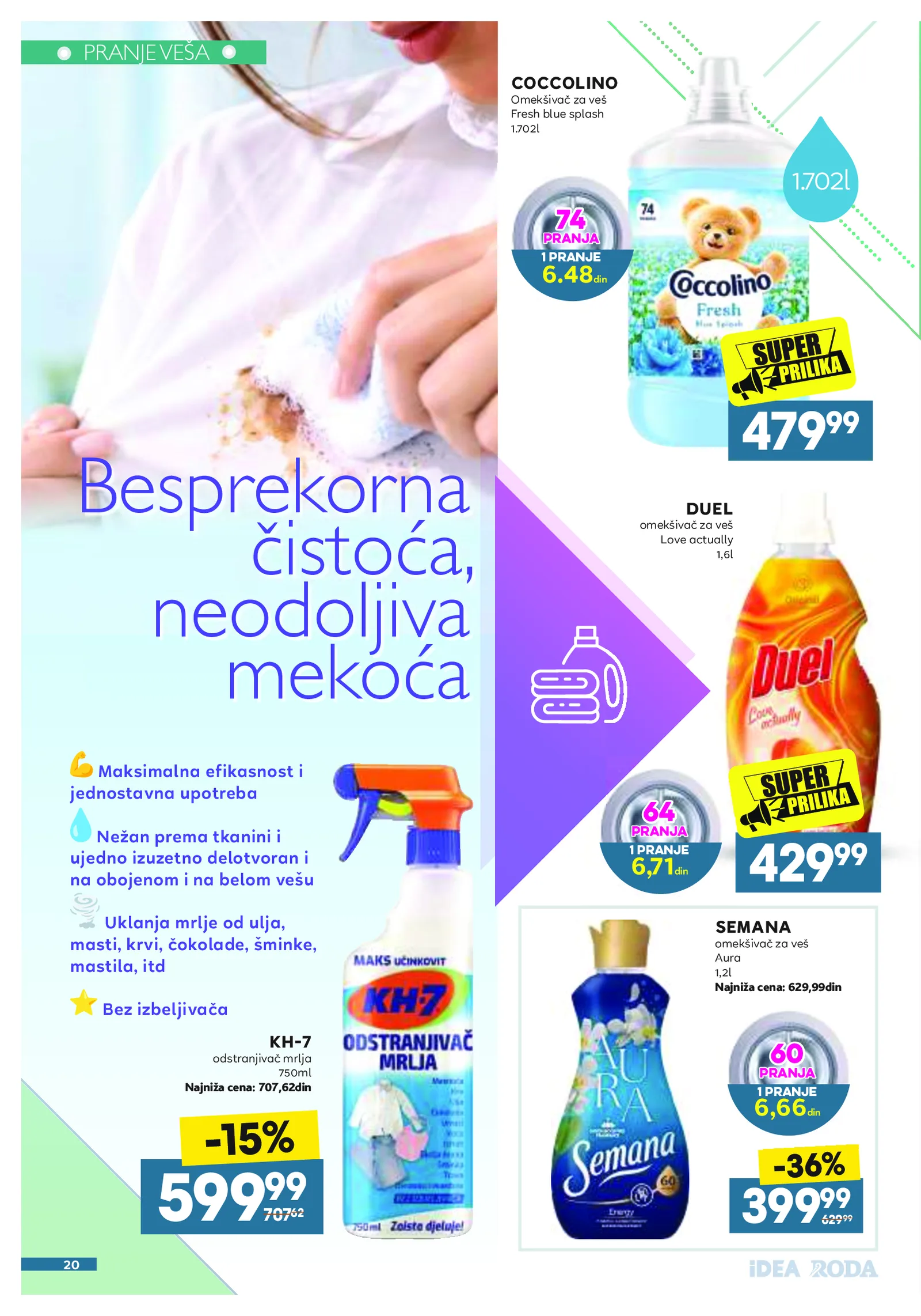Idea katalog akcija strana 52 – važi od 28.9. do 24.10.2026.