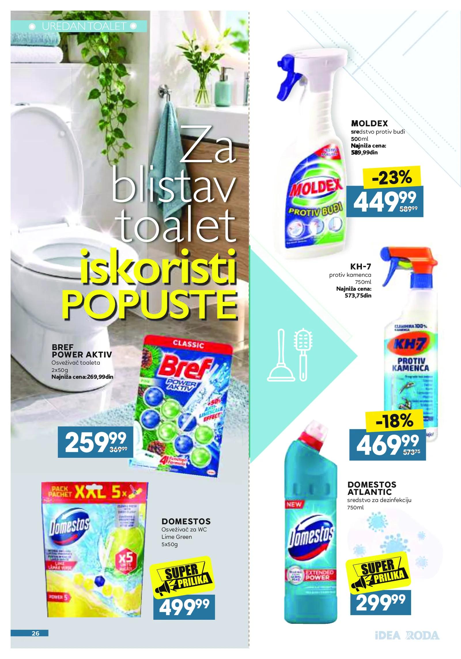 Idea katalog akcija strana 58 – važi od 28.9. do 24.10.2026.