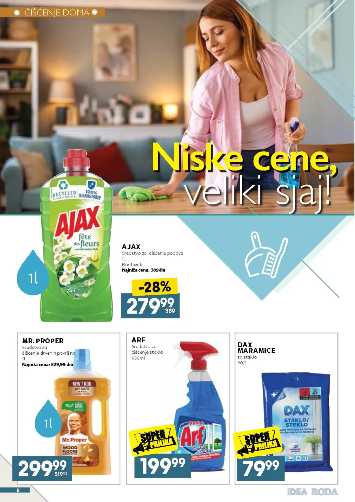 Idea katalog akcija strana 8 – važi od 31.8. do 26.9.2026.