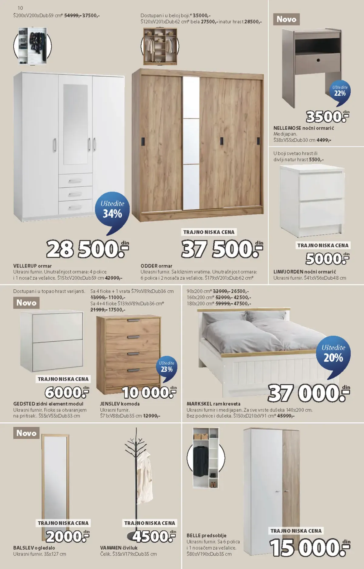 JYSK katalog akcija strana 10 – važi od 23.9. do 13.10.2026.