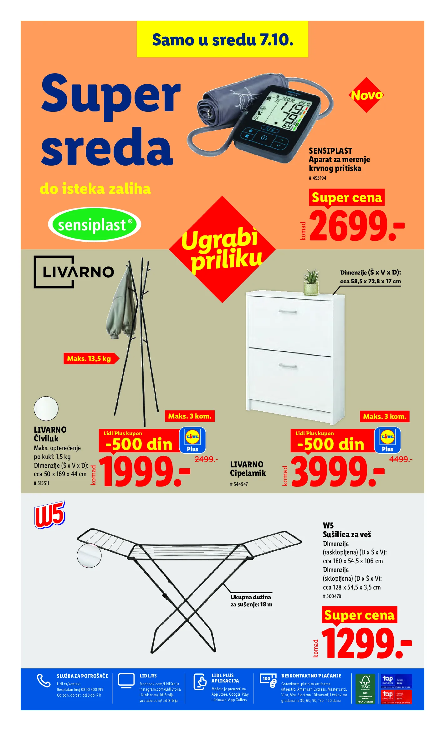 Lidl katalog akcija strana 102 – važi od 1.10. do 7.10.2026.