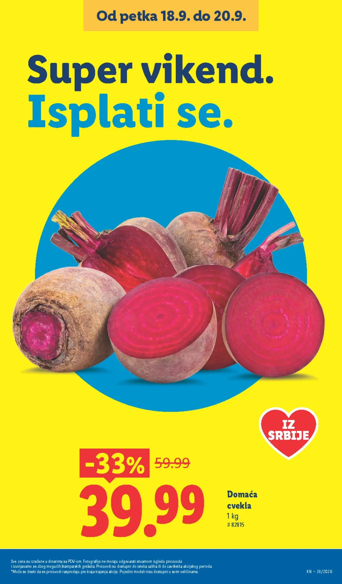 Lidl katalog akcija strana 21 – važi od 17.9. do 23.9.2026.