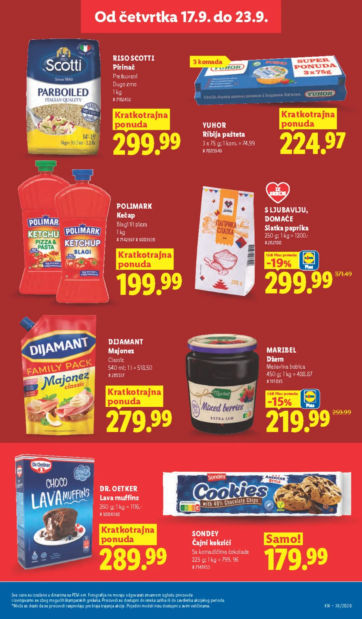 Lidl katalog akcija strana 33 – važi od 17.9. do 23.9.2026.