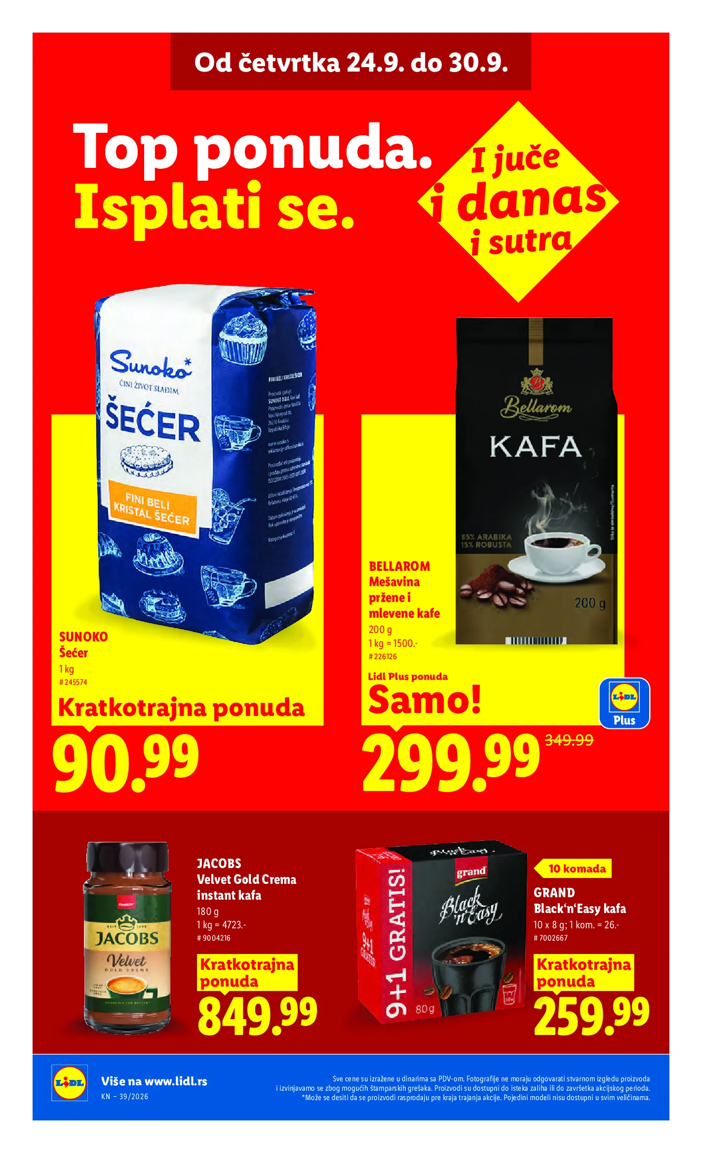 Lidl katalog akcija strana 34 – važi od 24.9. do 30.9.2026.
