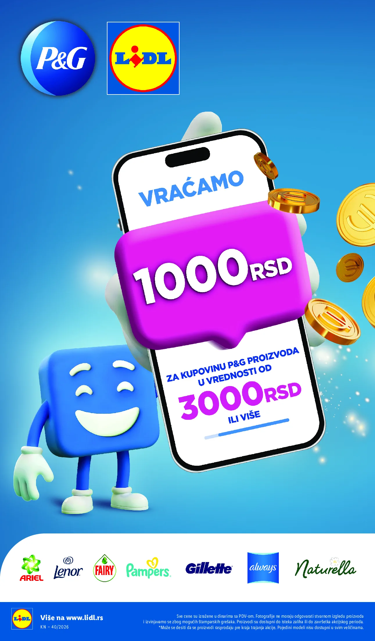 Lidl katalog akcija strana 44 – važi od 1.10. do 7.10.2026.