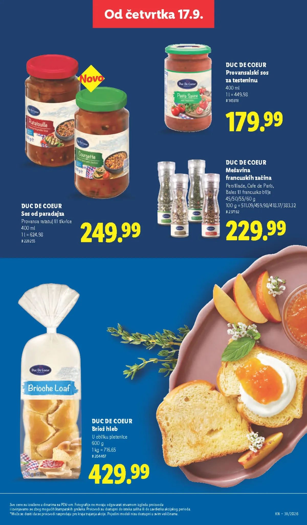 Lidl katalog akcija strana 47 – važi od 17.9. do 23.9.2026.