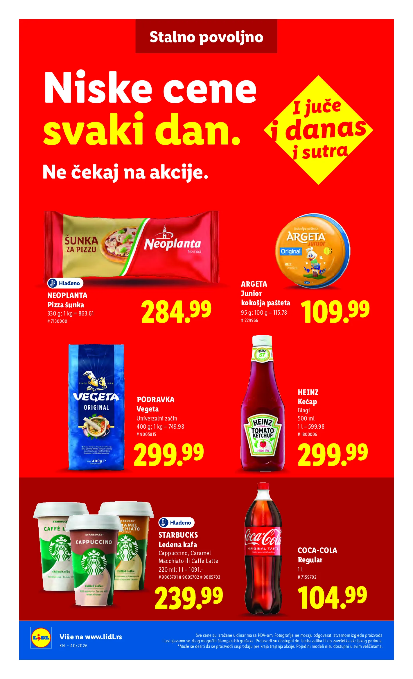 Lidl katalog akcija strana 48 – važi od 1.10. do 7.10.2026.