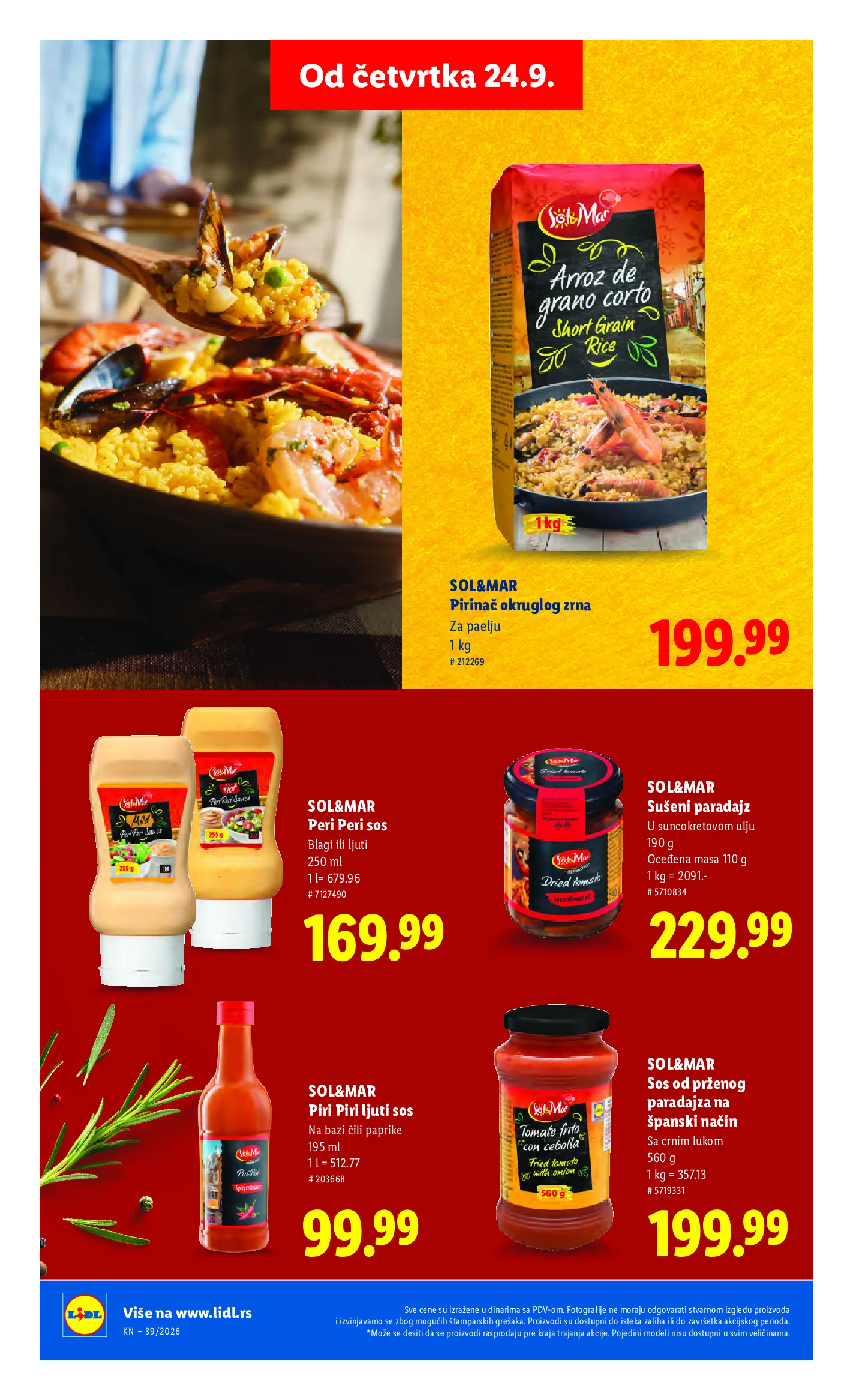 Lidl katalog akcija strana 52 – važi od 24.9. do 30.9.2026.