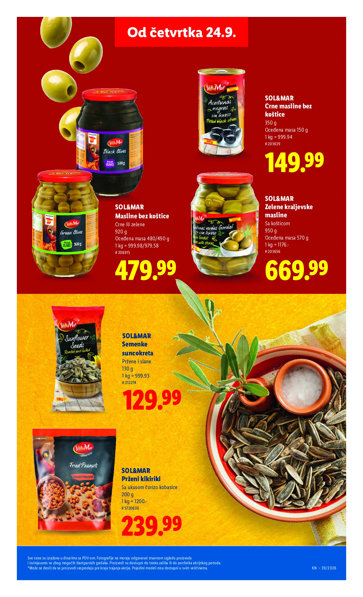 Lidl katalog akcija strana 53 – važi od 24.9. do 30.9.2026.