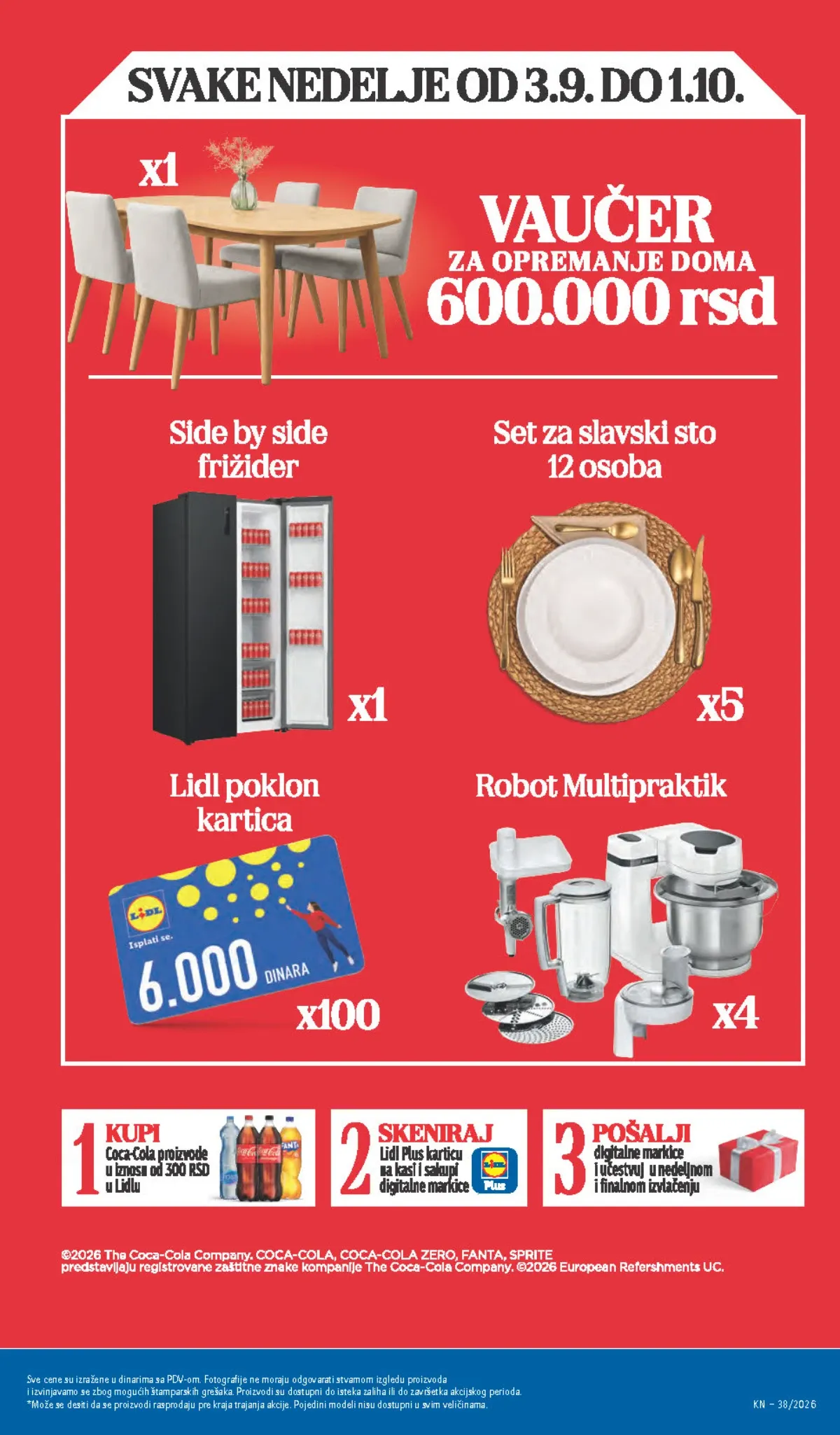 Lidl katalog akcija strana 55 – važi od 17.9. do 23.9.2026.