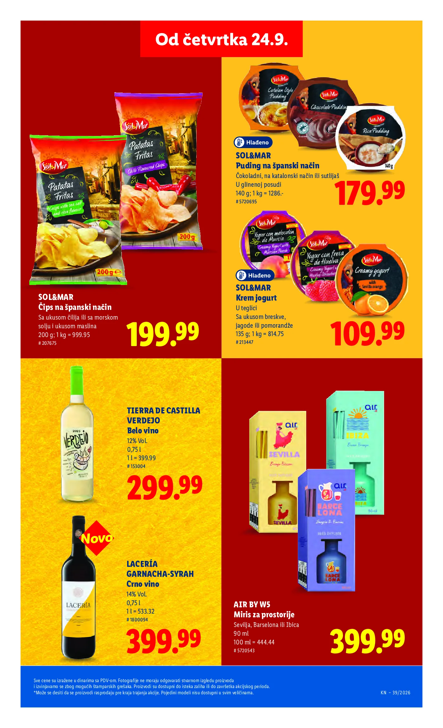 Lidl katalog akcija strana 55 – važi od 24.9. do 30.9.2026.