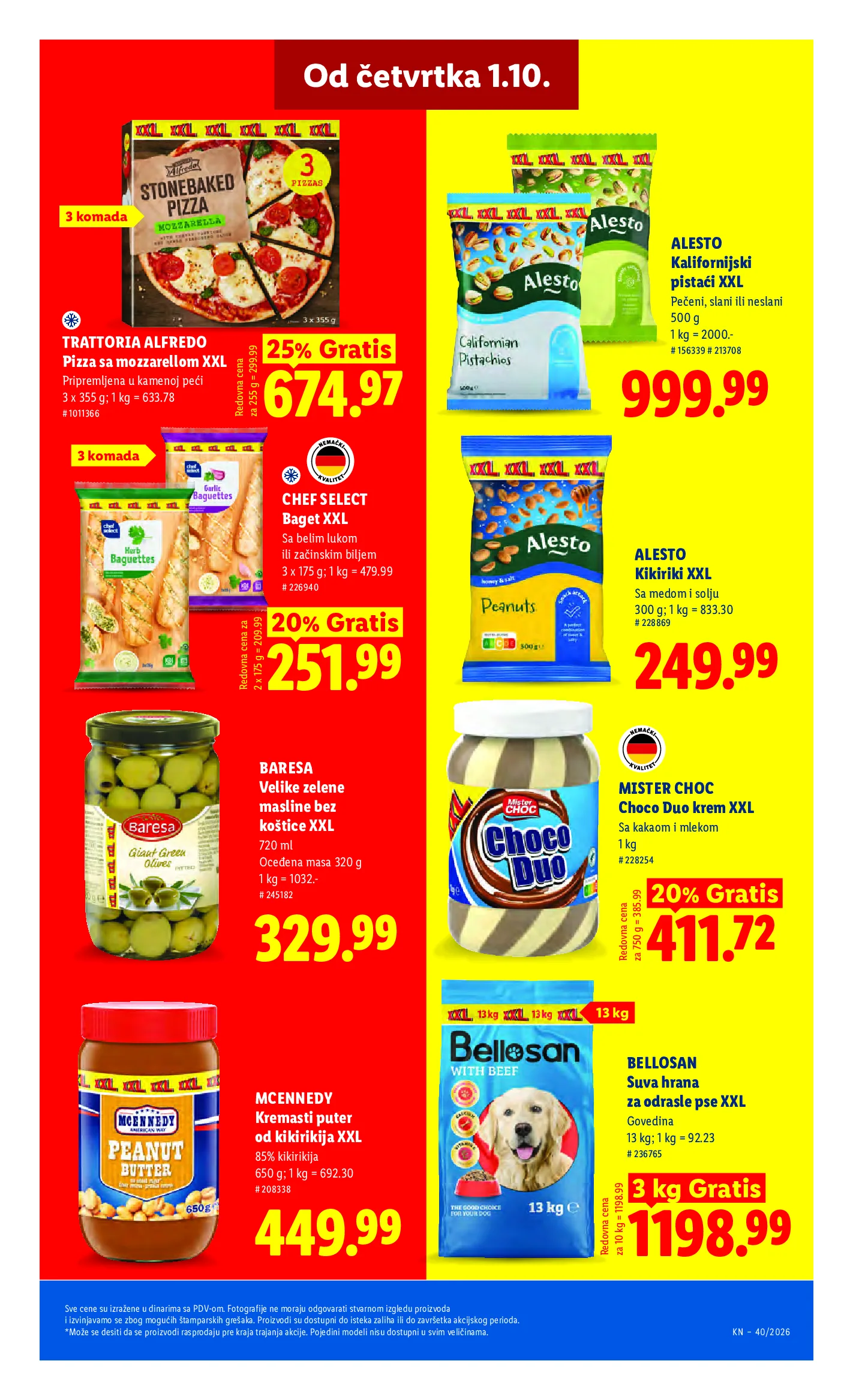 Lidl katalog akcija strana 59 – važi od 1.10. do 7.10.2026.