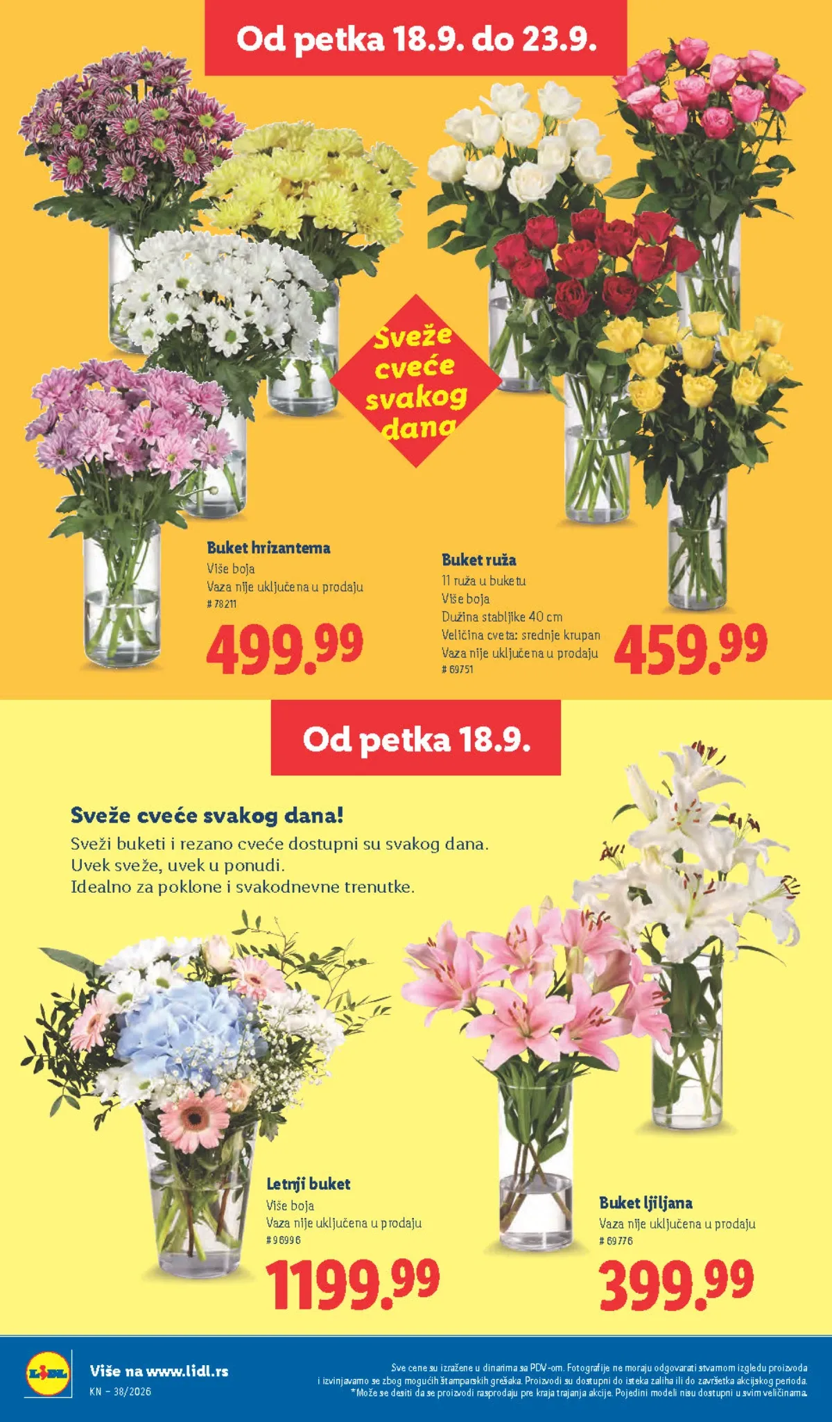 Lidl katalog akcija strana 60 – važi od 17.9. do 23.9.2026.