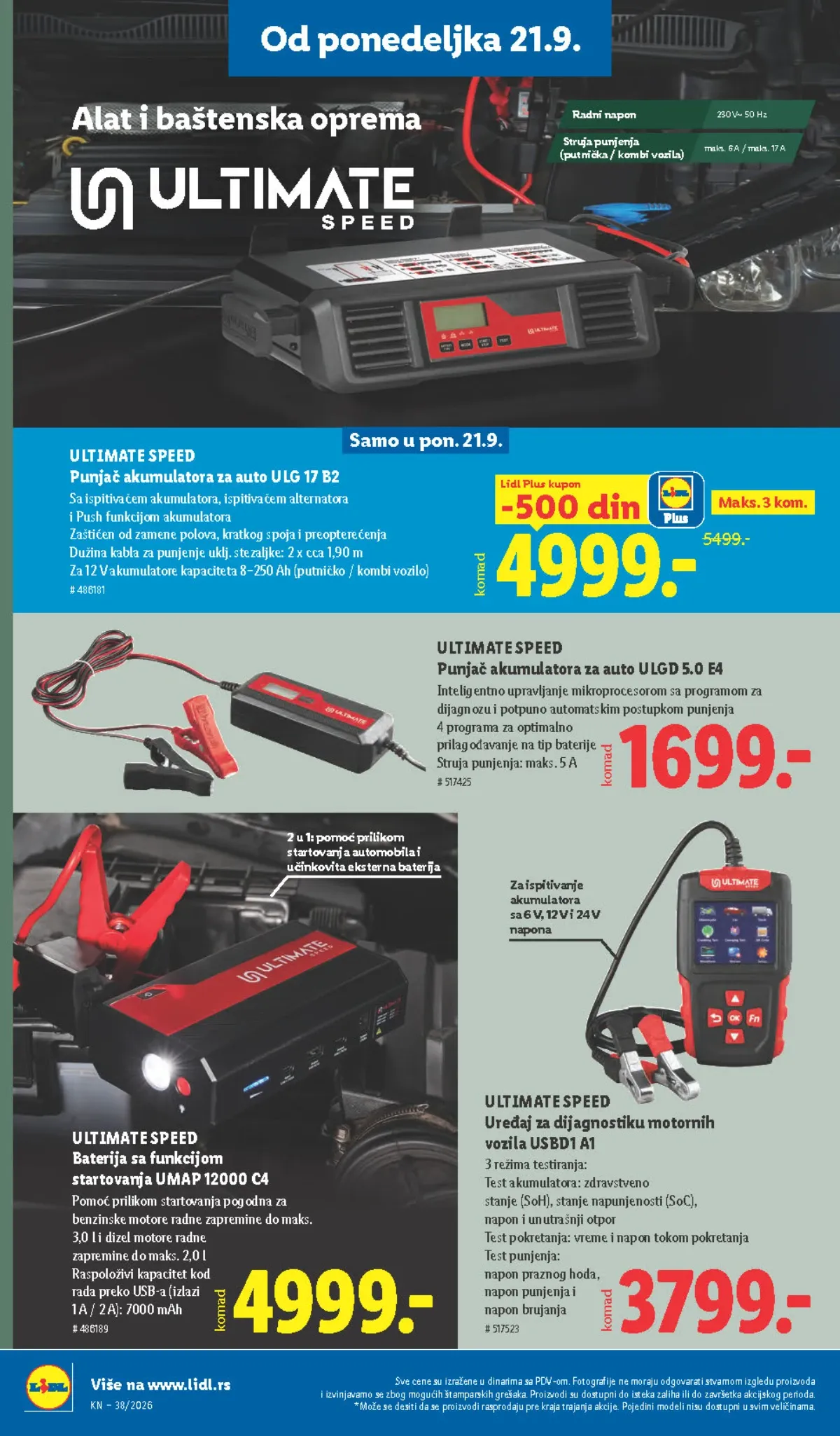 Lidl katalog akcija strana 76 – važi od 17.9. do 23.9.2026.