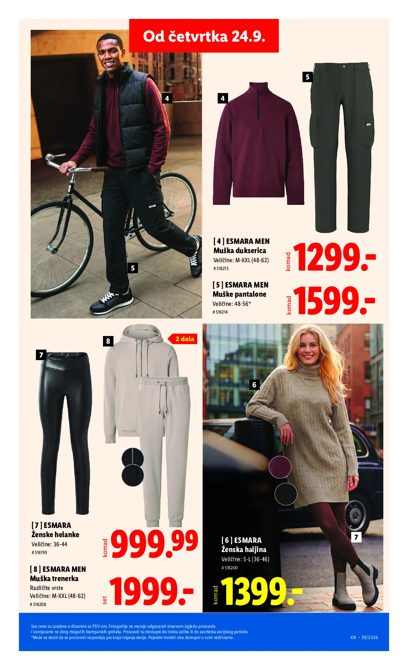 Lidl katalog akcija strana 79 – važi od 24.9. do 30.9.2026.