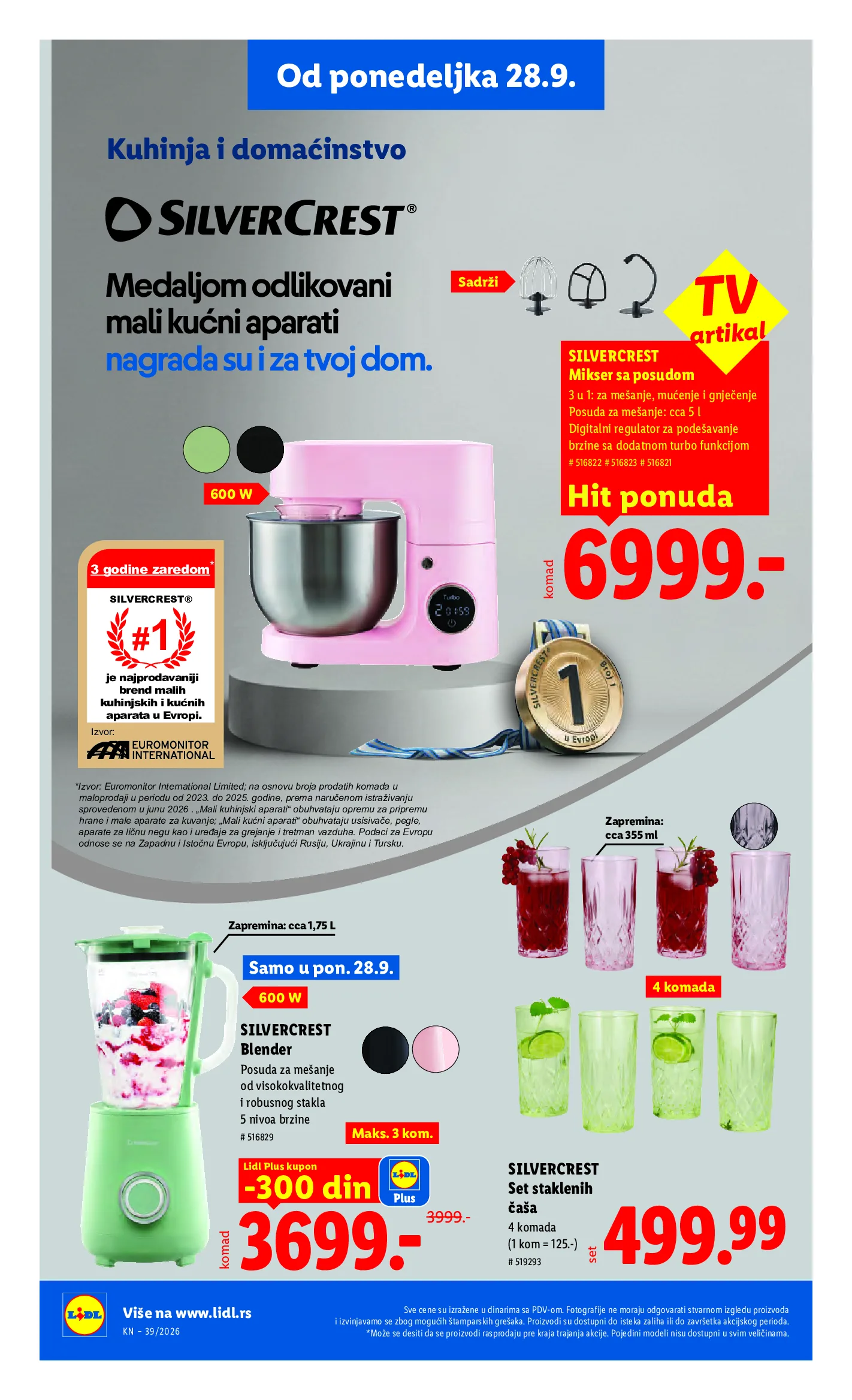 Lidl katalog akcija strana 82 – važi od 24.9. do 30.9.2026.