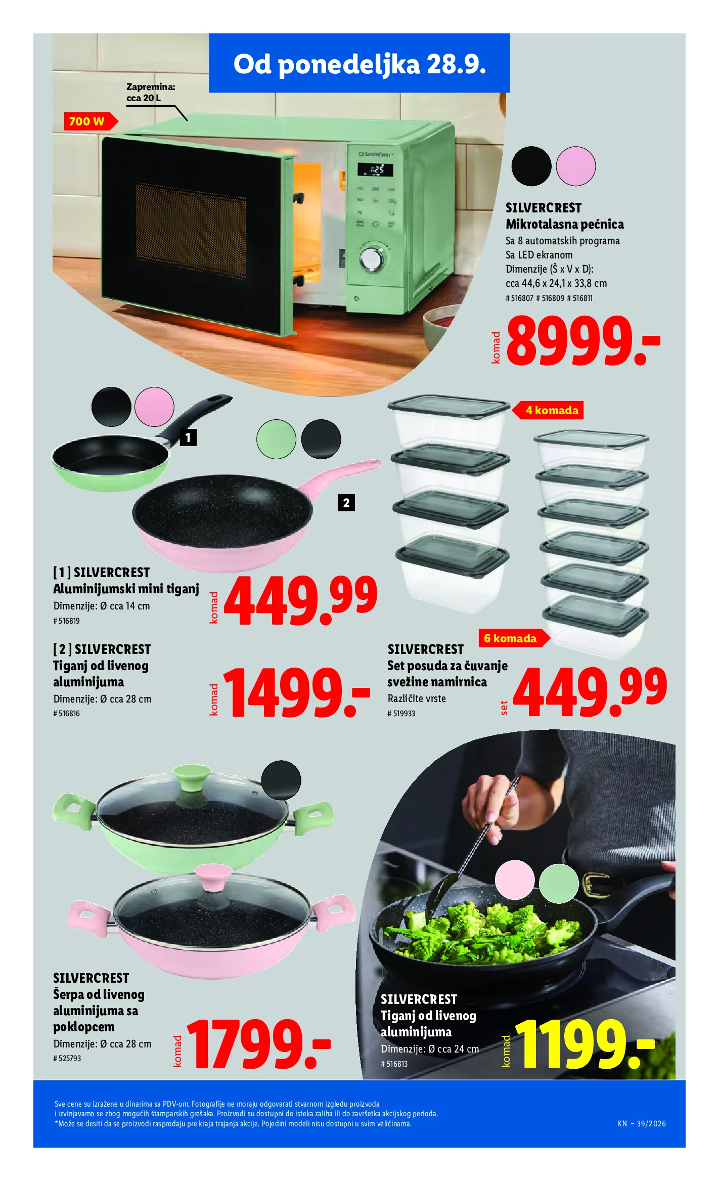 Lidl katalog akcija strana 87 – važi od 24.9. do 30.9.2026.