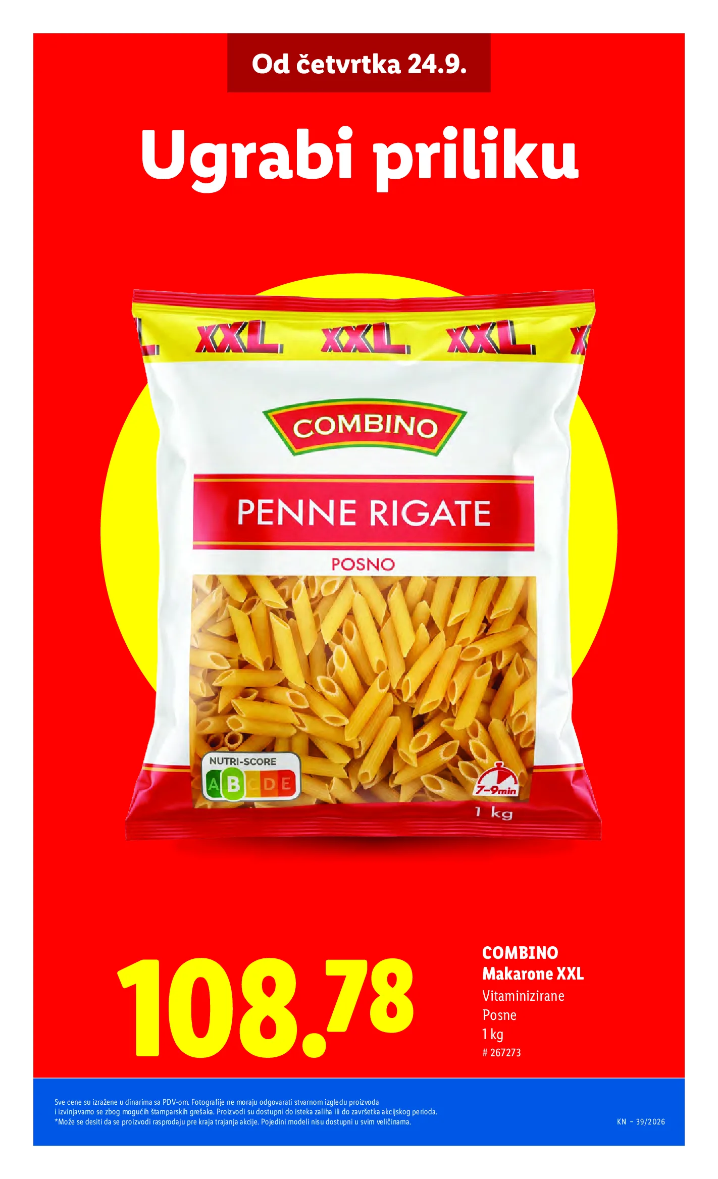 Lidl katalog akcija strana 9 – važi od 24.9. do 30.9.2026.