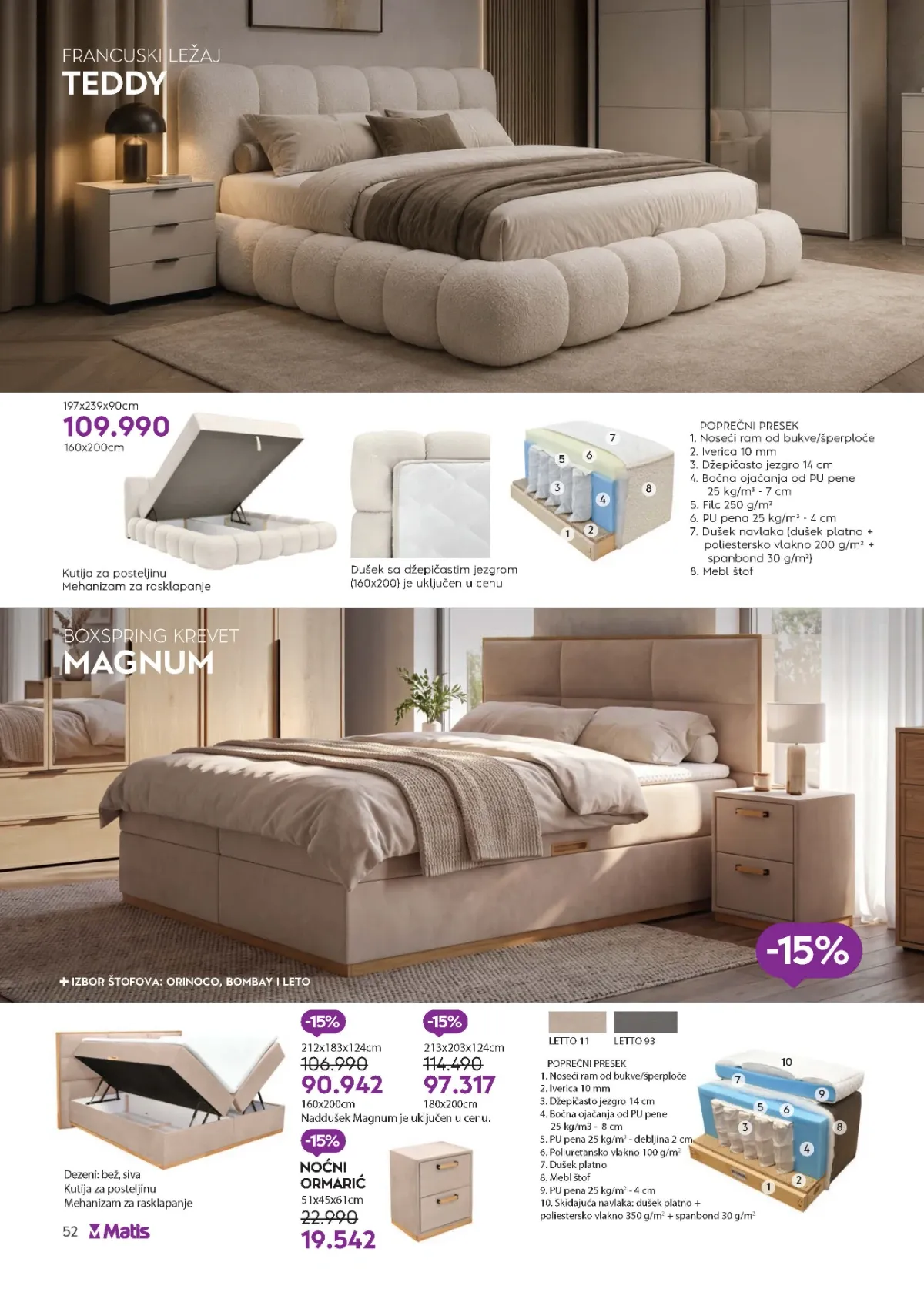Matis katalog akcija strana 52 – važi od 1.9. do 30.9.2026.