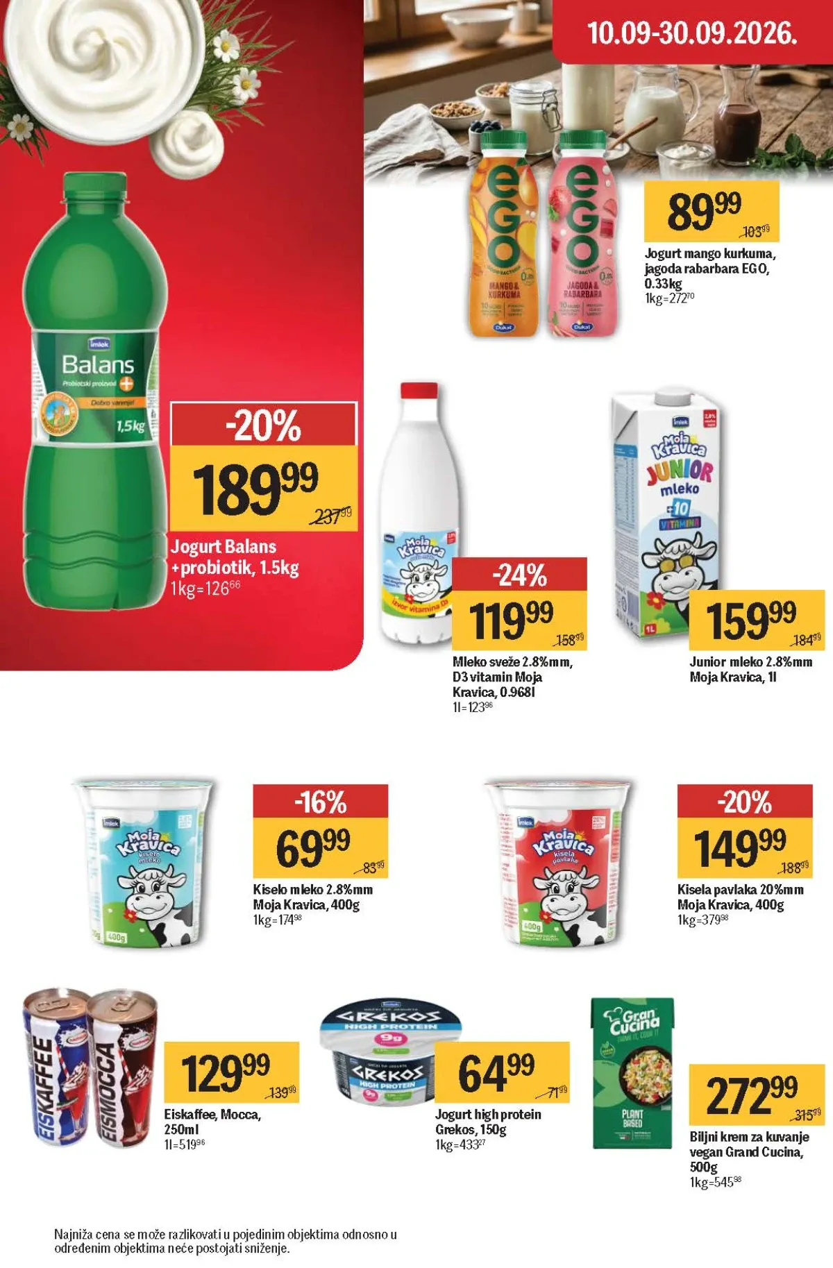 Maxi katalog akcija strana 24 – važi od 17.9. do 7.10.2026.