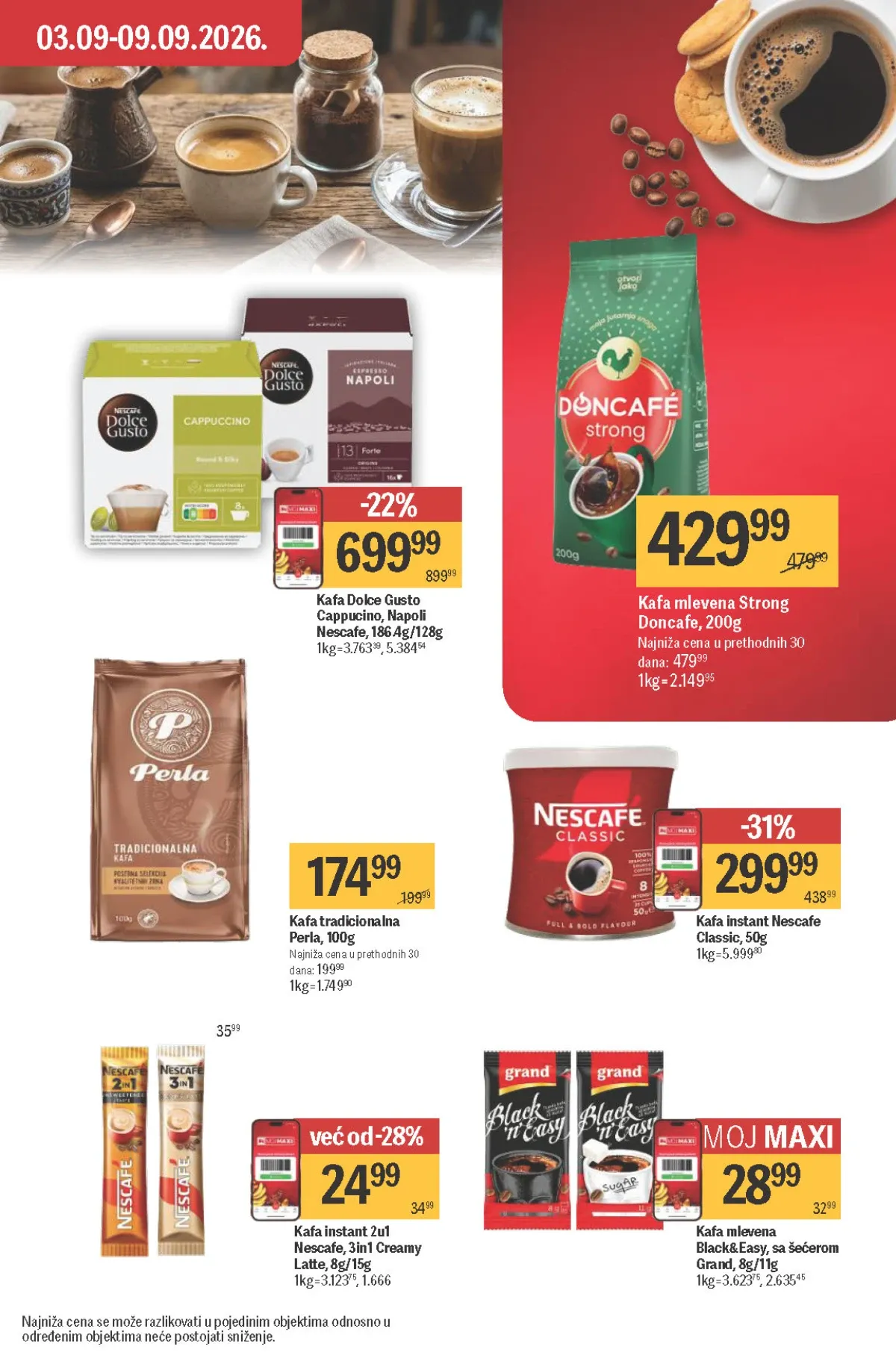 Maxi katalog akcija strana 25 – važi od 3.9. do 23.9.2026.