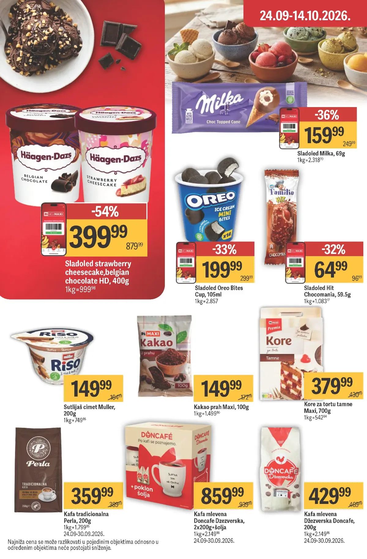 Maxi katalog akcija strana 29 – važi od 24.9. do 14.10.2026.