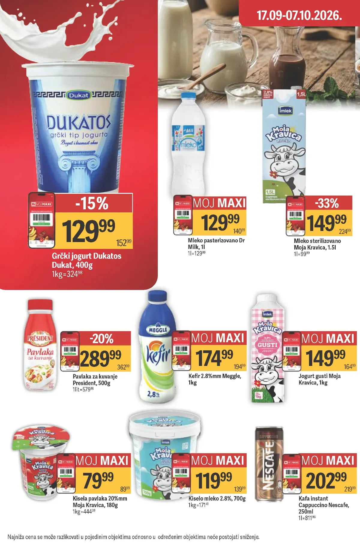 Maxi katalog akcija strana 30 – važi od 24.9. do 14.10.2026.