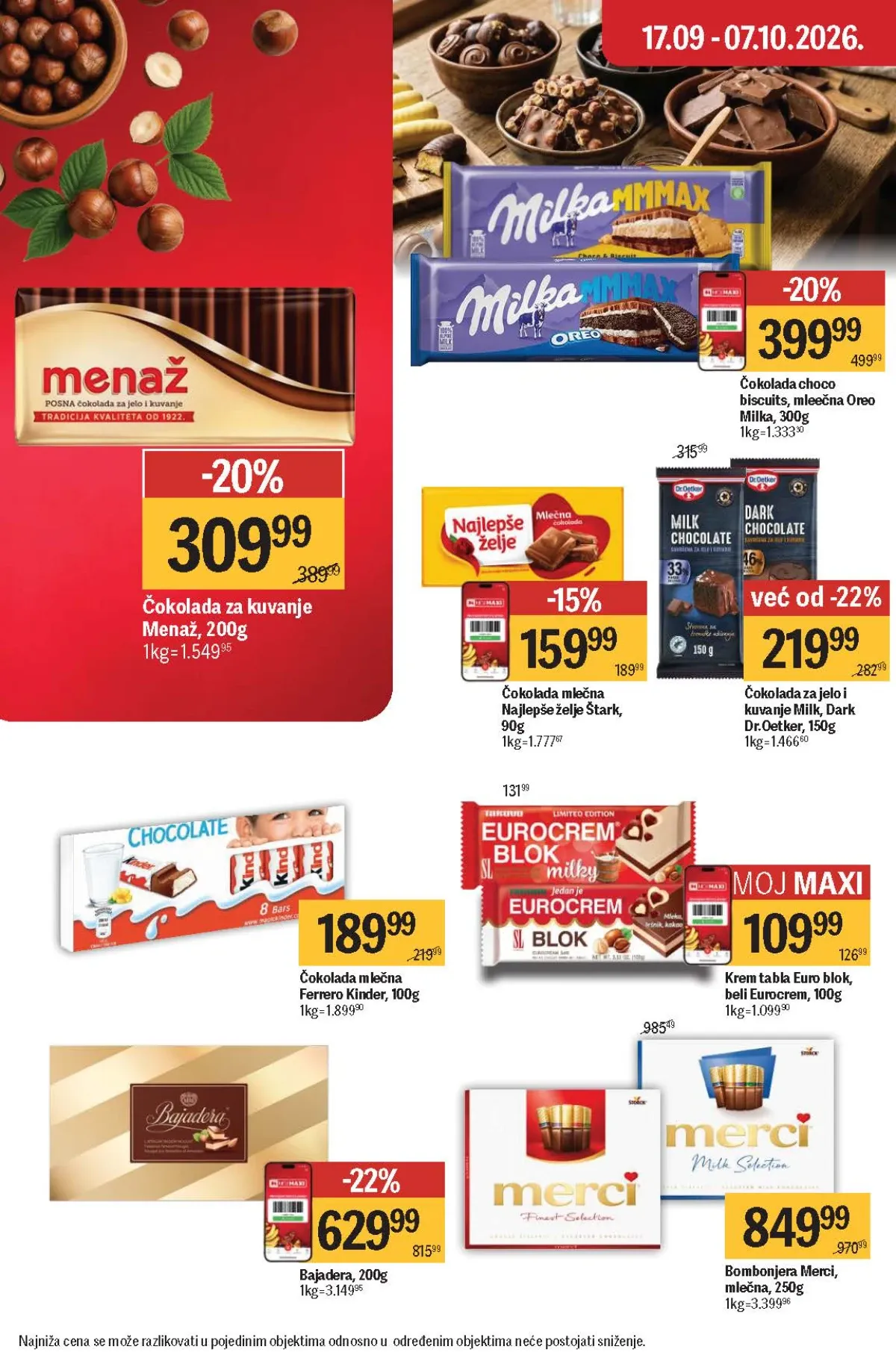 Maxi katalog akcija strana 35 – važi od 17.9. do 7.10.2026.