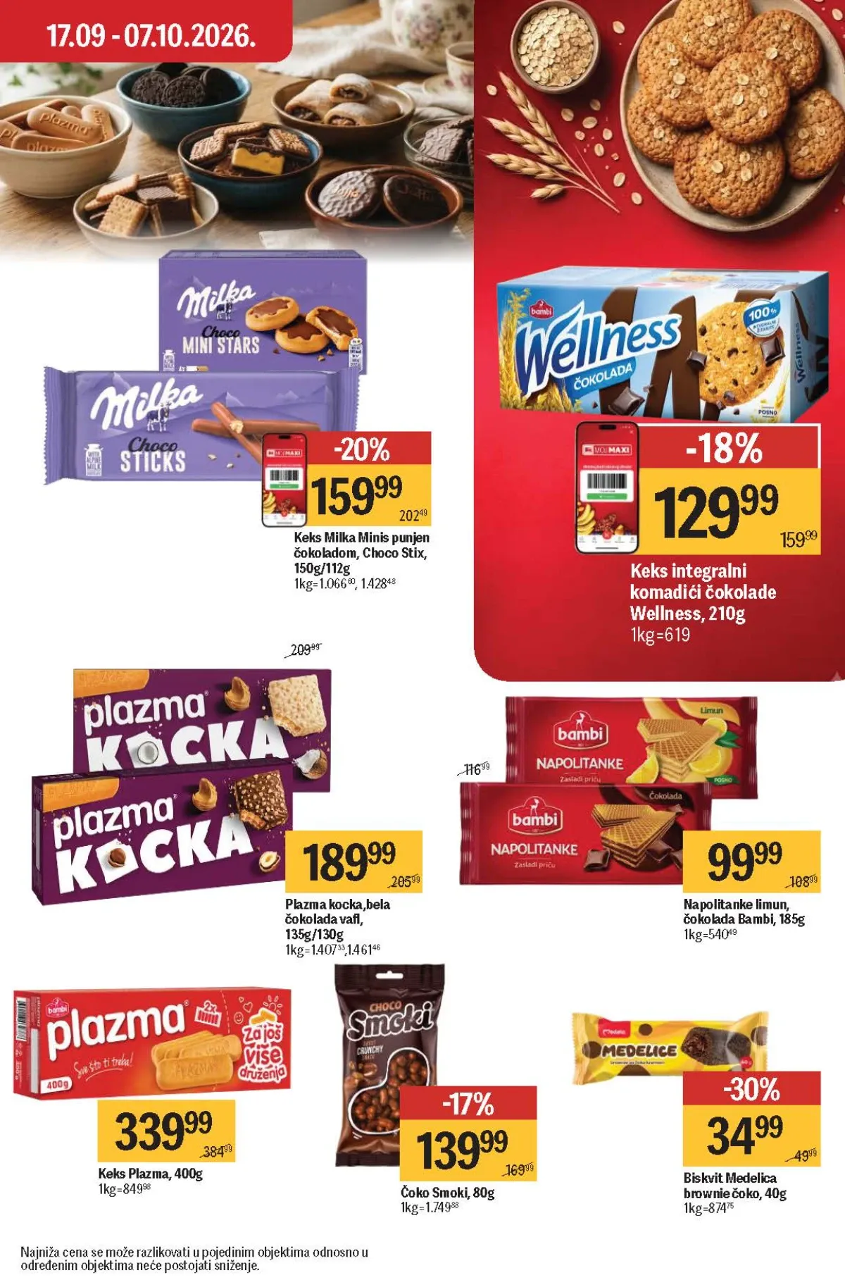 Maxi katalog akcija strana 37 – važi od 17.9. do 7.10.2026.