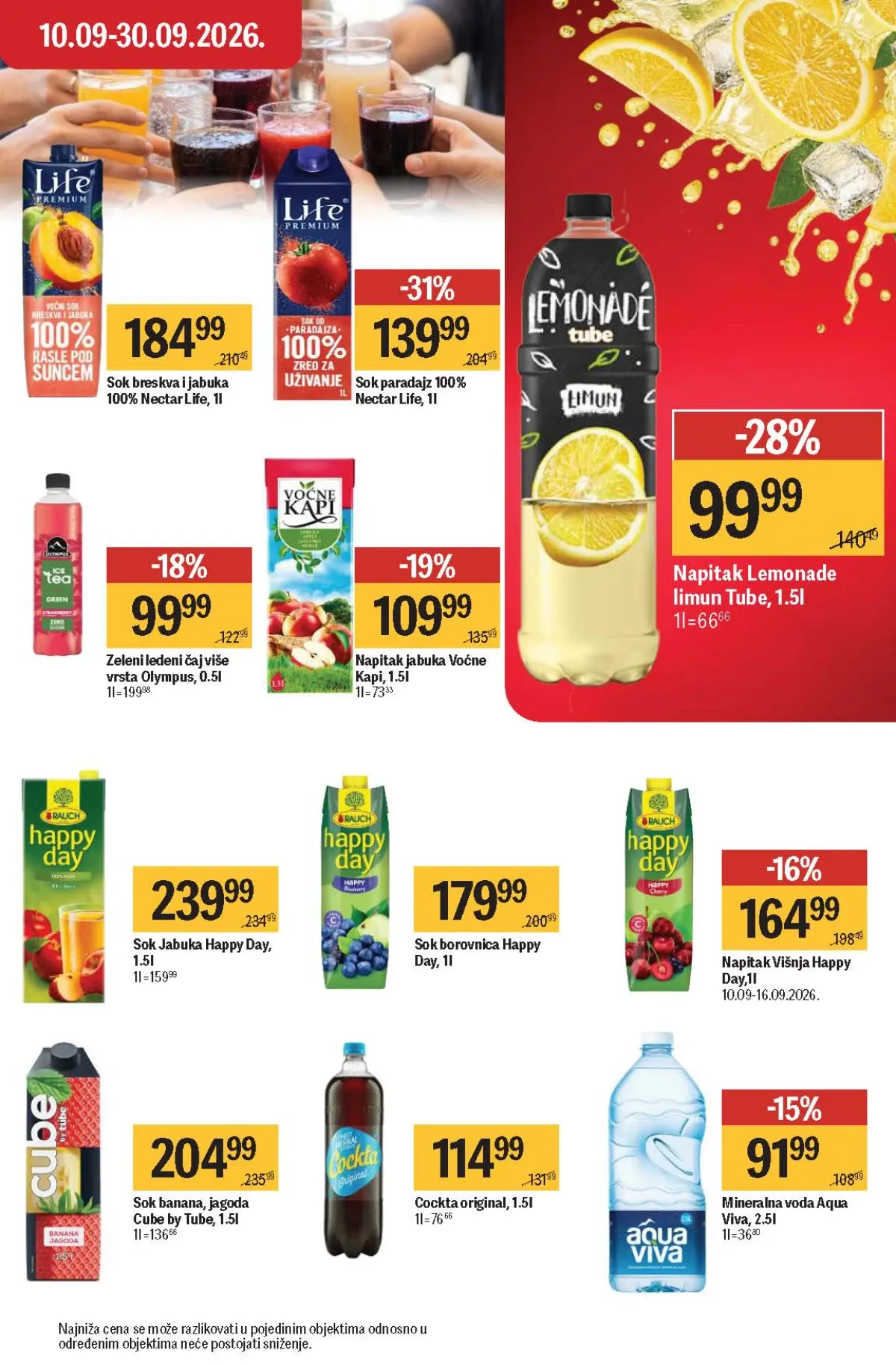 Maxi katalog akcija strana 40 – važi od 17.9. do 7.10.2026.