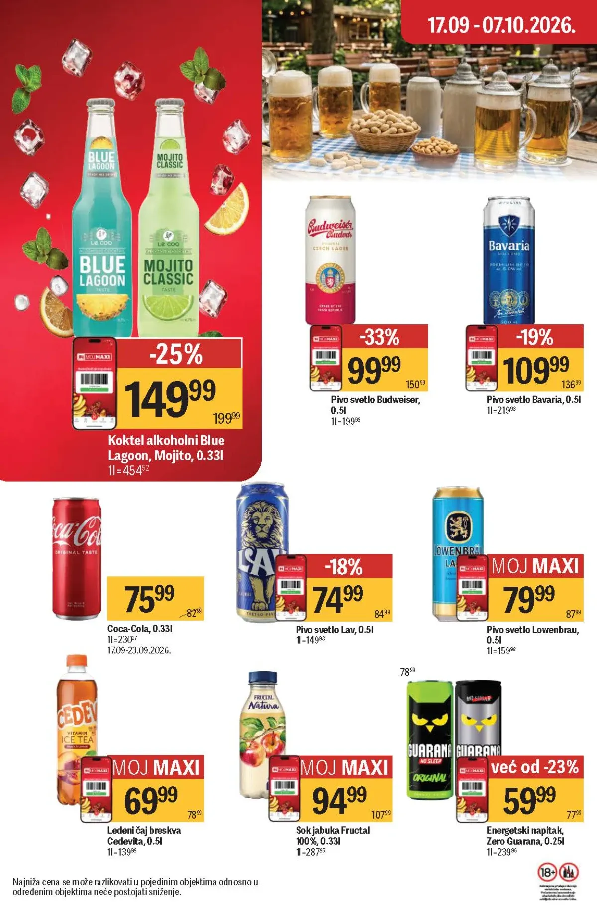 Maxi katalog akcija strana 47 – važi od 17.9. do 7.10.2026.