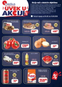 Medius katalog akcija strana 1 – važi od 4.9. do 10.9.2026.