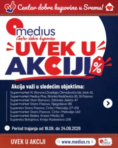 Medius katalog akcija strana 1 – važi od 18.9. do 24.9.2026.