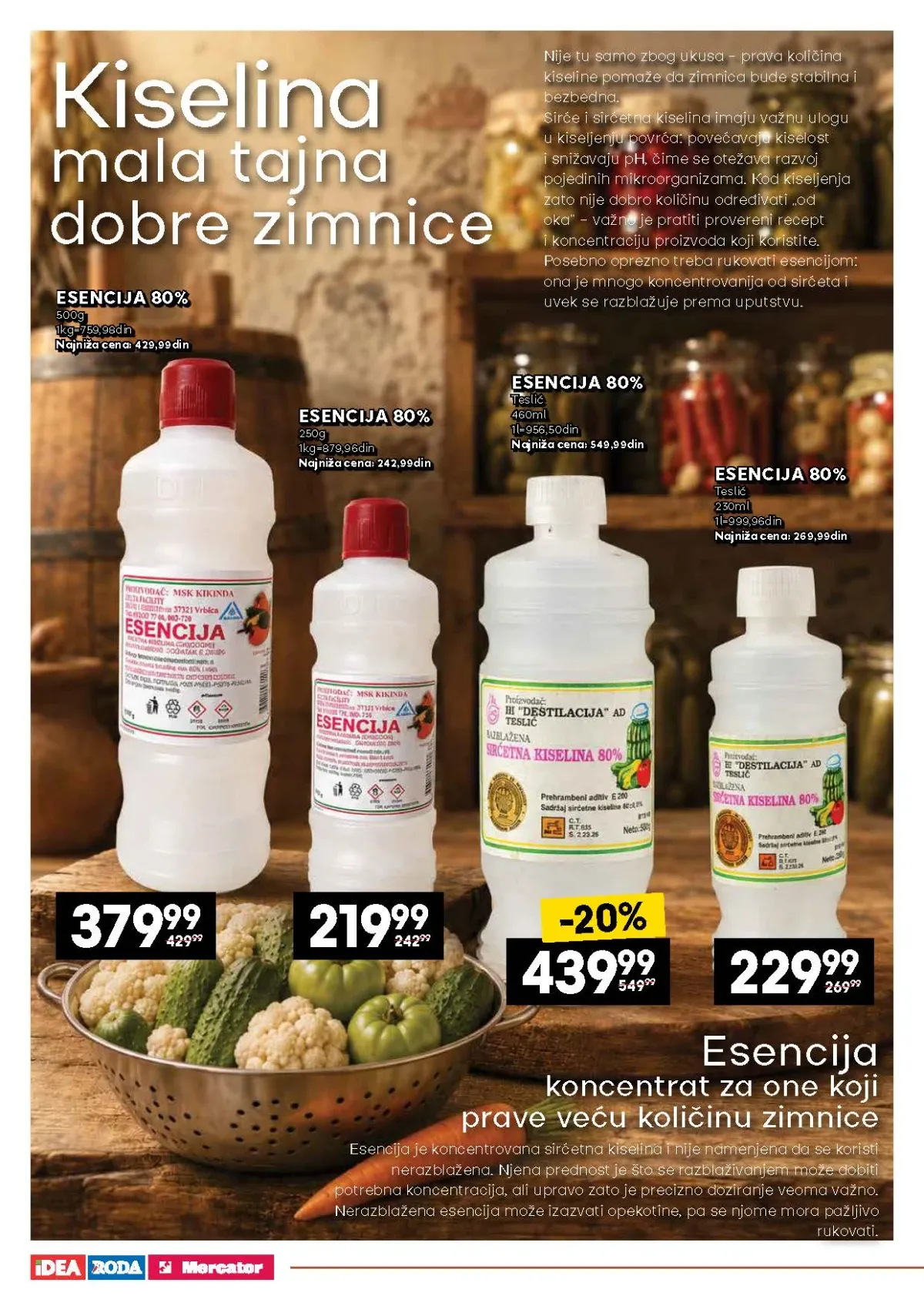 Mercator katalog akcija strana 18 – važi od 14.9. do 11.10.2026.