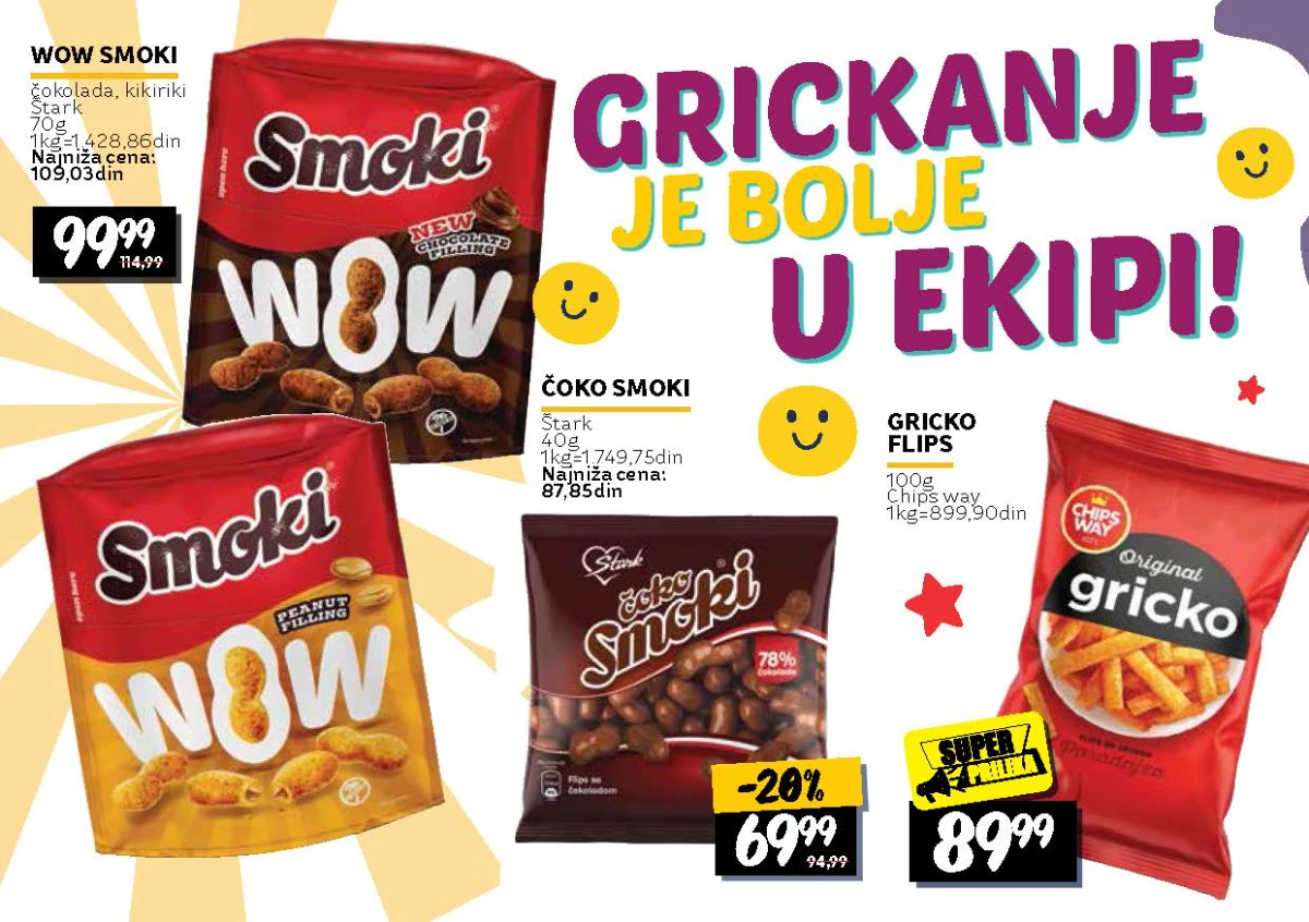 Mercator katalog akcija strana 22 – važi od 20.8. do 16.9.2026.