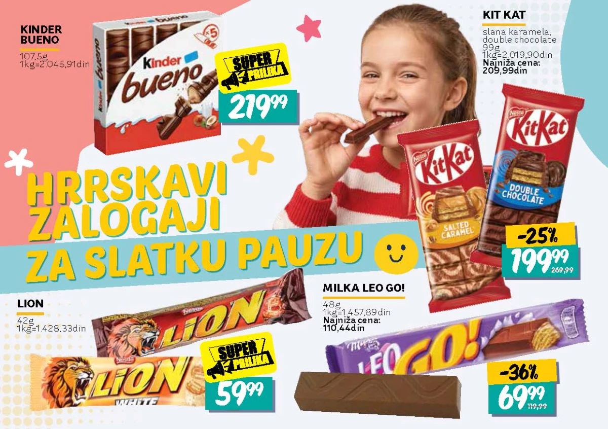 Mercator katalog akcija strana 6 – važi od 20.8. do 16.9.2026.