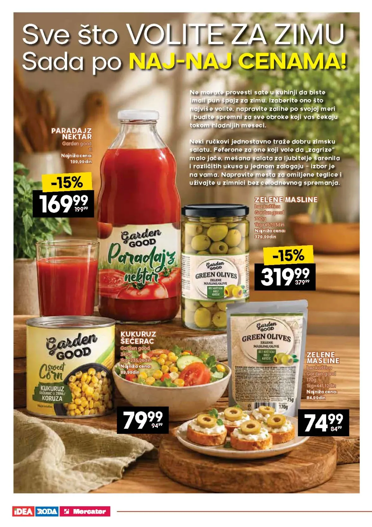 Mercator katalog akcija strana 6 – važi od 14.9. do 11.10.2026.