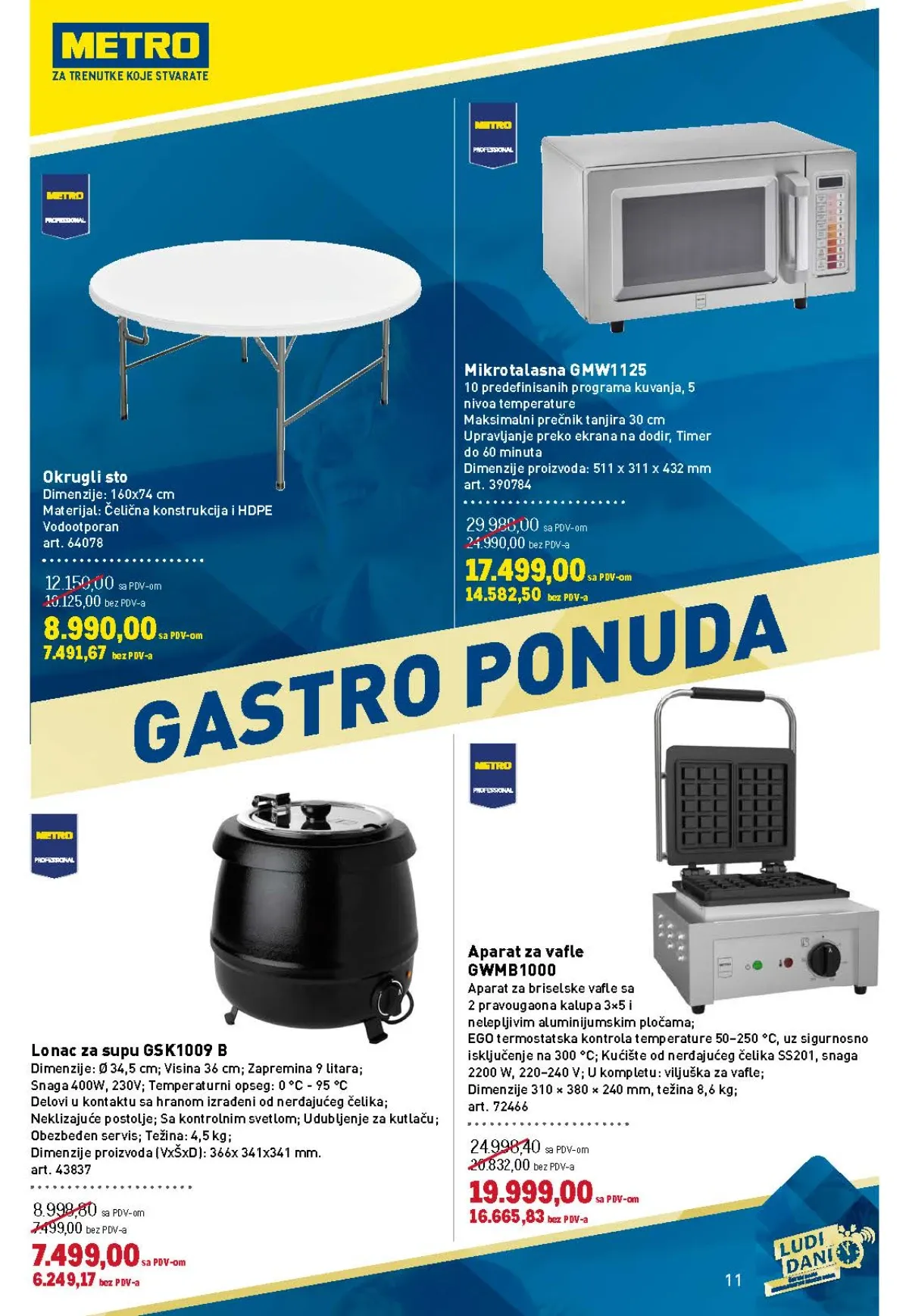 Metro katalog akcija strana 11 – važi od 2.9. do 5.9.2026.