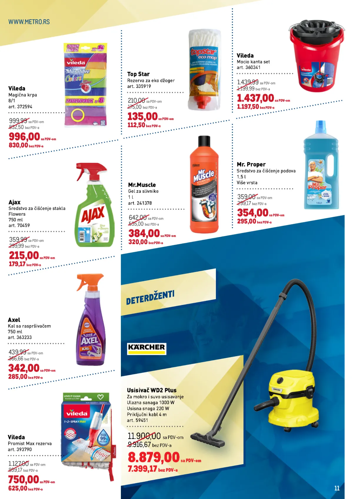 Metro katalog akcija strana 11 – važi od 1.10. do 14.10.2026.