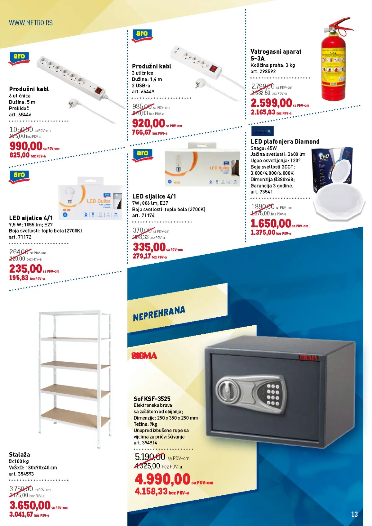 Metro katalog akcija strana 13 – važi od 17.9. do 30.9.2026.