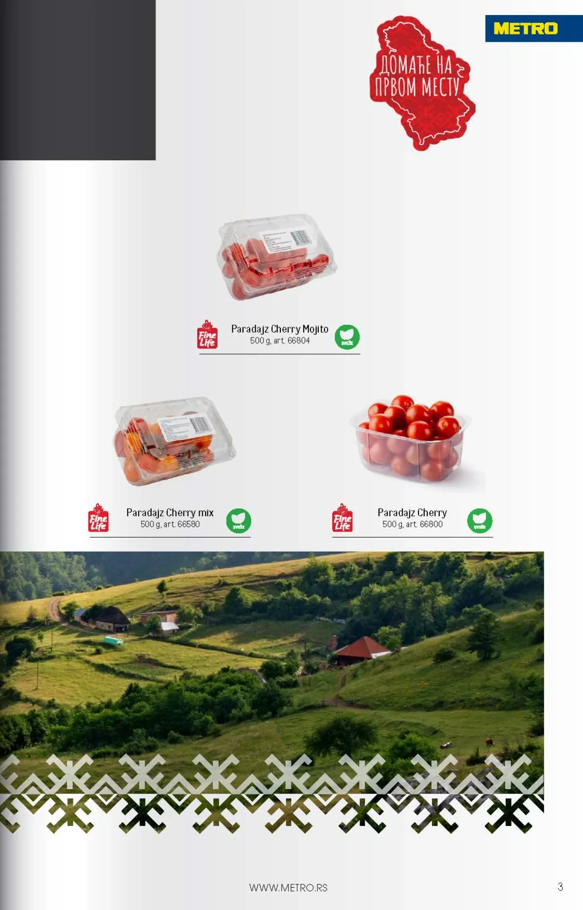 Metro katalog akcija strana 3 – važi od 1.9. do 30.9.2026.