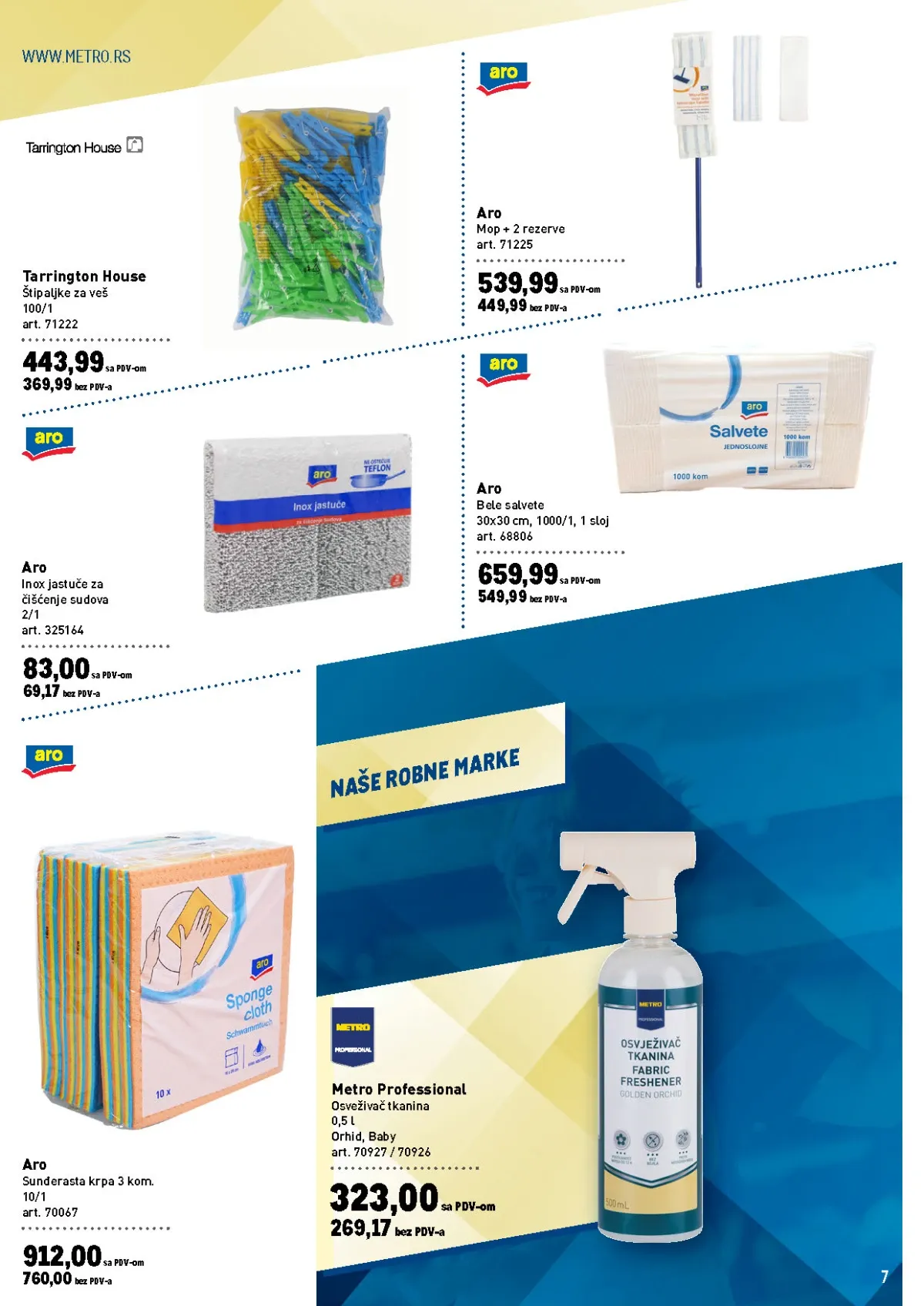Metro katalog akcija strana 7 – važi od 17.9. do 30.9.2026.