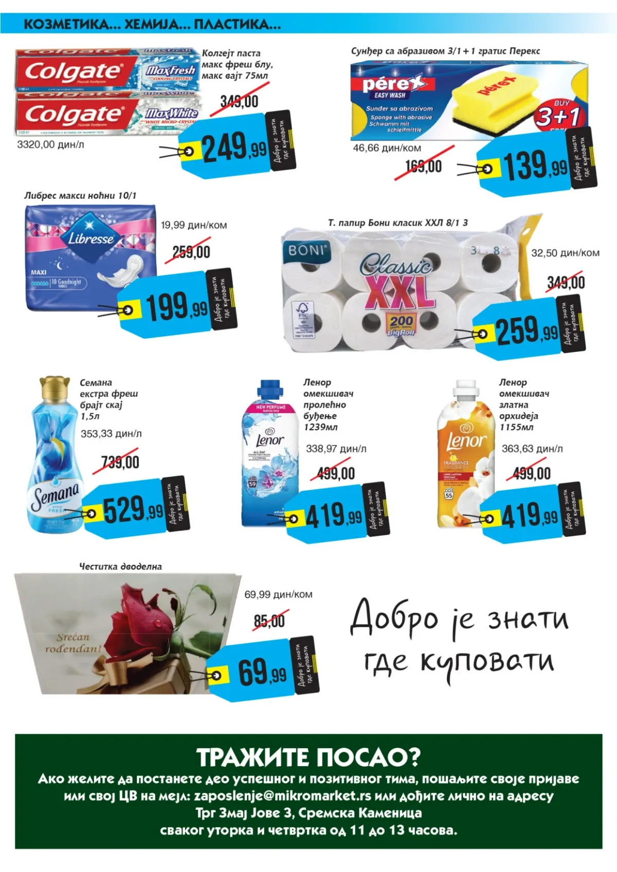 Mikromarket katalog akcija strana 7 – važi od 16.9. do 30.9.2026.