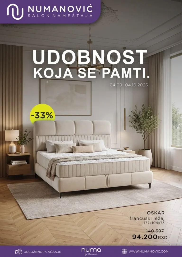 Numanović katalog akcija strana 1 – važi od 4.9. do 4.10.2026.