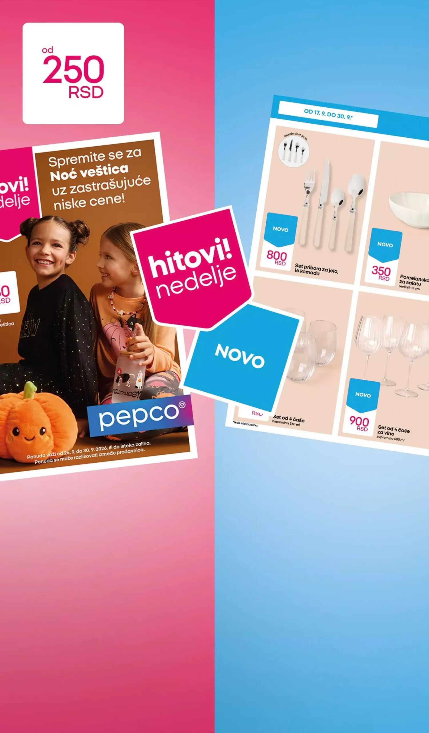 Pepco katalog akcija strana 2 – važi od 24.9. do 30.9.2026.