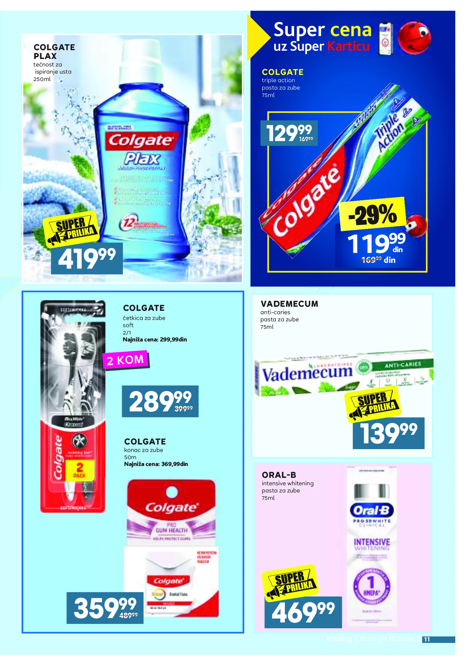 Roda katalog akcija strana 43 – važi od 28.9. do 24.10.2026.