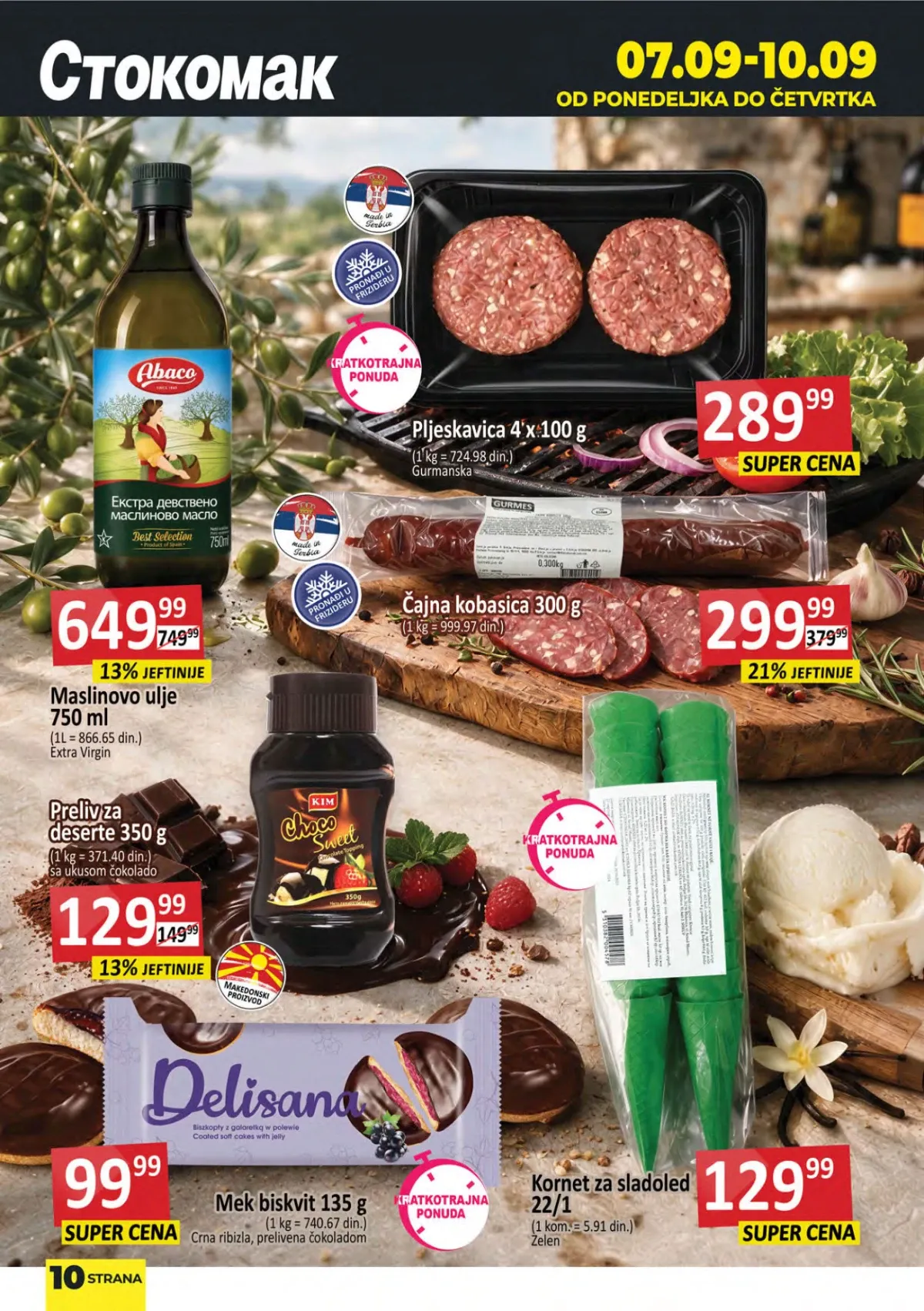 Stokomak katalog akcija strana 10 – važi od 4.9. do 10.9.2026.